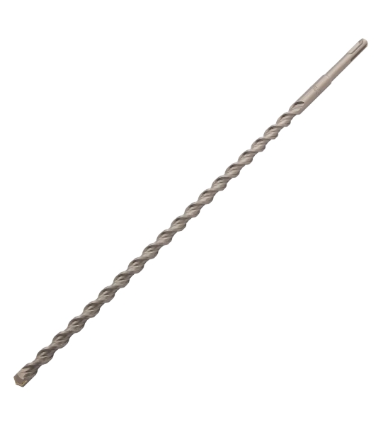 Бур по бетону Denzel двойная спираль, Cobalt W-tip, 14x460 мм, SDS PLUS