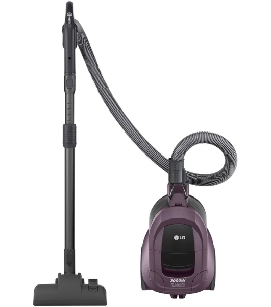 Пылесос LG VC5420NHTCW фиолетовый/черный, 380/2000 Вт, уборка сухая, пылесборник контейнер 1.3 л