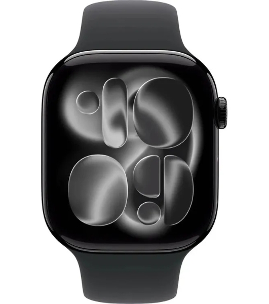 Умные часы Apple Apple Watch Series 11 GPS A3333 1.96' OLED, 4G (LTE), Wi-Fi, Bluetooth 5.3, NFC, IPX8, черный