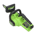 Цепная пила аккумуляторная GreenWorks GD24CS30K2, 24V, 30см, бесщеточная, c АКБ 2 А·ч и ЗУ (2007007UA), фото4