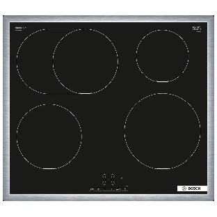 Индукционная варочная панель Bosch PIF645BB5E независимая, черный
