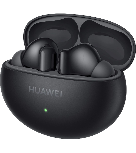 Наушники TWS Huawei FreeBuds 6i (Orca-T100) черный, внутриканальные, Bluetooth, активное шумоподавление, до 8 ч