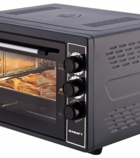 Мини-печь Kraft KF-MO 3800 BL черный