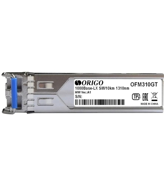 Трансивер Origo OFM310GT, оптич. SM 1 Гбит/с Tx:1310нм до 10км