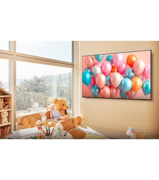 Телевизор Samsung 85' QE85Q7FAAUXRU Q темно-серый QLED 4K UHD 60Hz Smart TV