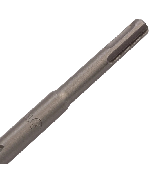 Бур по бетону Denzel двойная спираль, Cobalt W-tip, 14x460 мм, SDS PLUS