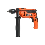 Дрель электрическая ударная PATRIOT FD600h 120301440 Эл. дрель, с ударом, мощность 600Вт, макс.диаметр 13мм, глубиномер + дополнительная ручка, фото 1
