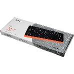 Клавиатура проводная A4Tech Fstyler FK10, USB, черный/оранжевый, фото2