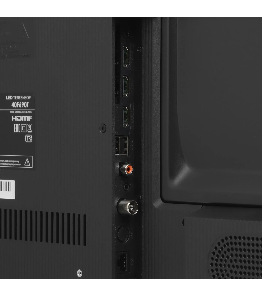 Телевизор LEFF 40' 40F690T черный DLED FHD 60Hz Салют