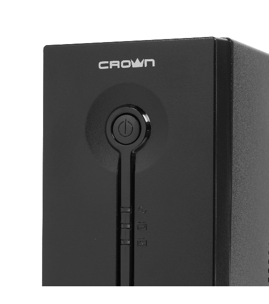 Источник бесперебойного питания Crown CMU-SP650COMBO/650 ВА/390 Вт/2 х CEE 7 (евророзетка), 3 x IEC 320 C13 (компьютерная)