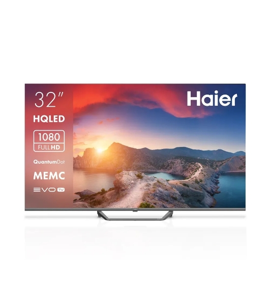 Телевизор Haier 32' DH1U6MD04RU S2 PRO серый LED FHD 60Hz Smart TV 1GB/16GB