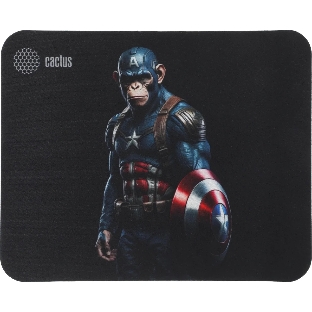 Коврик для мыши Cactus Captain America 250x200x3мм (CS-MP-D08S)