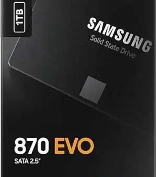 Накопитель SSD Samsung 870 EVO, 1Tb, SATA III, 2.5', R/W 560/530