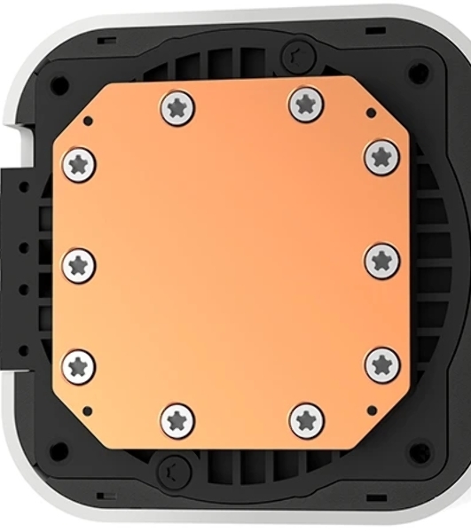 Система водяного охлаждения Deepcool LQ360 Ultra ARGB Soc-AM5/AM4/1200/1700/1851 белый 4-pin 38.71dB Al LCD 350W 1900gr Ret (R-LQ360-WHASMC-G-1)