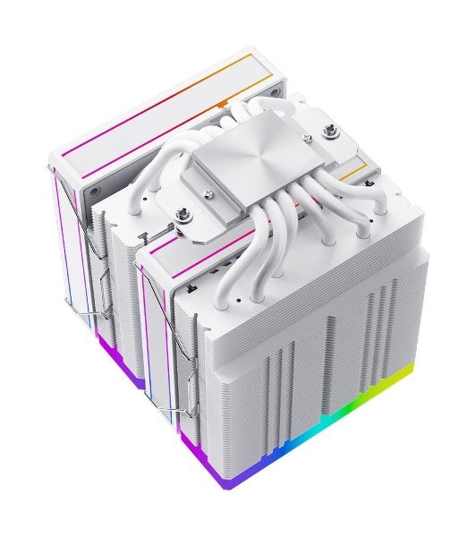 Устройство охлаждения(кулер) ID-Cooling Frozn A620 ARGb белый 120мм алюминий+медь 2000rpm 30db 4-pin 270W 154мм