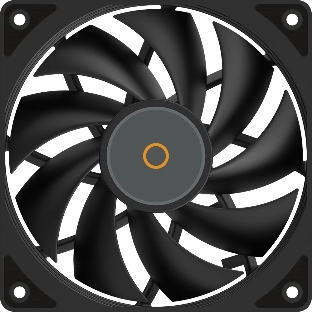 Вентилятор для корпуса Ocypus Gamma F12 BK черный 120мм 1300rpm 24.5db 3-pin