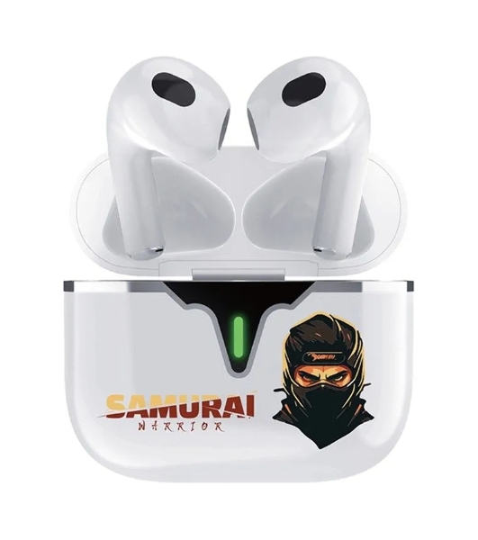Наушники TWS QUMO LiFE 'Samurai' BT 0101 белый, вкладыши, Bluetooth, сенсорное управление, до 4 ч