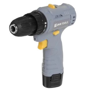 Дрель-шуруповерт Ovk Tools OTCS1AA-12V-1.3A, 12 В, 1,3 Ач, 22 Нм, щеточный