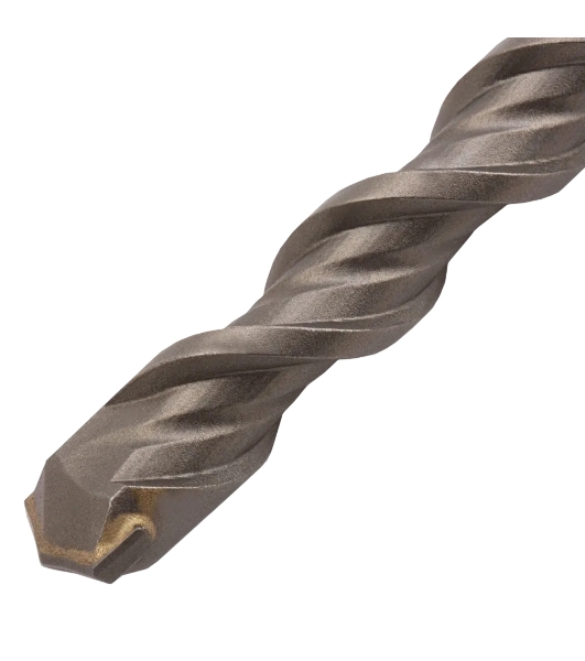Бур по бетону Denzel двойная спираль, Cobalt W-tip, 14x460 мм, SDS PLUS