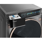 Стиральная машина Weissgauff WM 58411 Direct Drive Inverter Premium Steam Grey серая, загрузка фронтальная 11кг, 1400 об/мин., класс: A+++, фото3