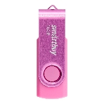Флешка USB Smartbuy Twist Pink (SB016Gb2TWP), 16Gb, USB 2.0, R/W 15/12, розовый, фото4