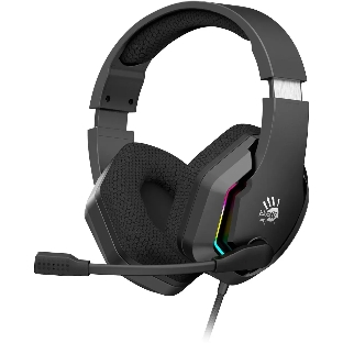 Гарнитура проводная с микрофоном A4Tech Bloody G260 черный 2м мониторные USB оголовье (G260)