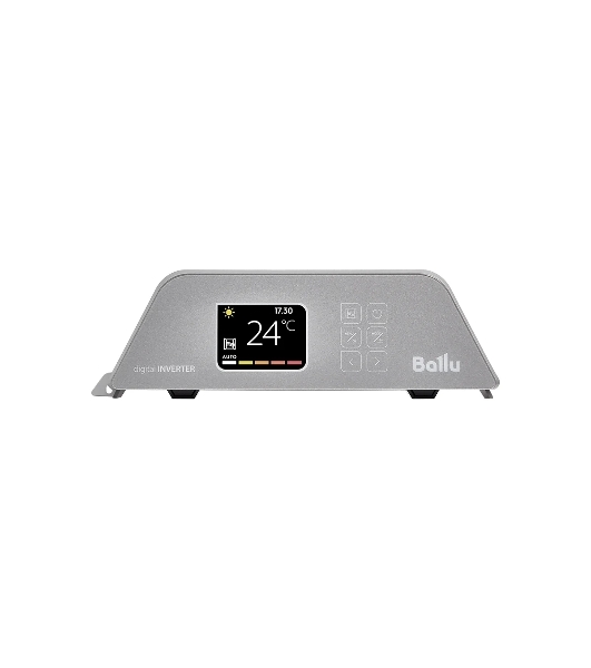 Конвектор электрический Ballu Apollo digital INVERTER Moon Gray BEC/ATI-2001 серый, 2000 Вт, 25 м2, термостат, дисплей, WiFi