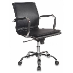 Кресло Бюрократ CH-993-Low/Black черный, экокожа, фото2