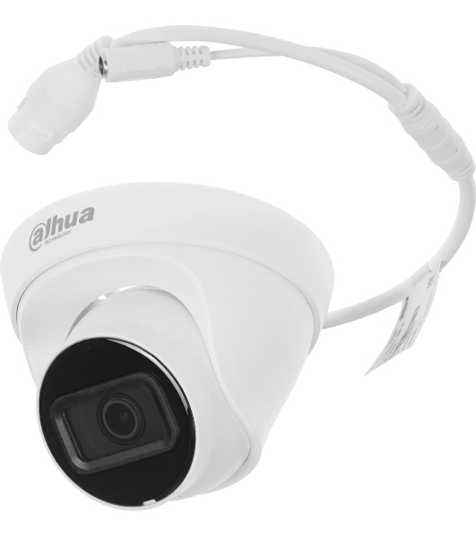 Камера видеонаблюдения IP Dahua DH-IPC-HDW1431T1P-0280B-S6 2.8-2.8мм цв. корп.:белый
