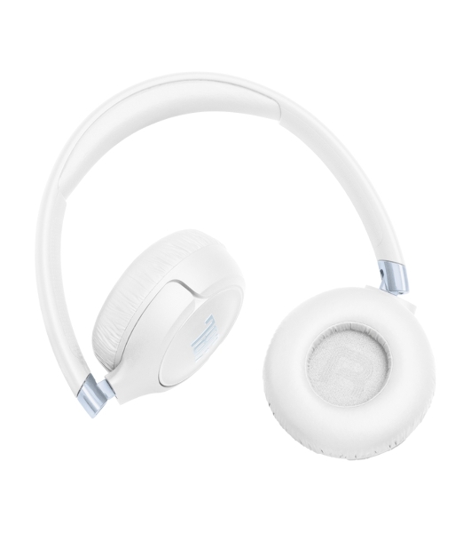 Беспроводные/проводные наушники JBL Tune 680NC белый, накладные, Bluetooth + проводной, адаптивное шумоподавление