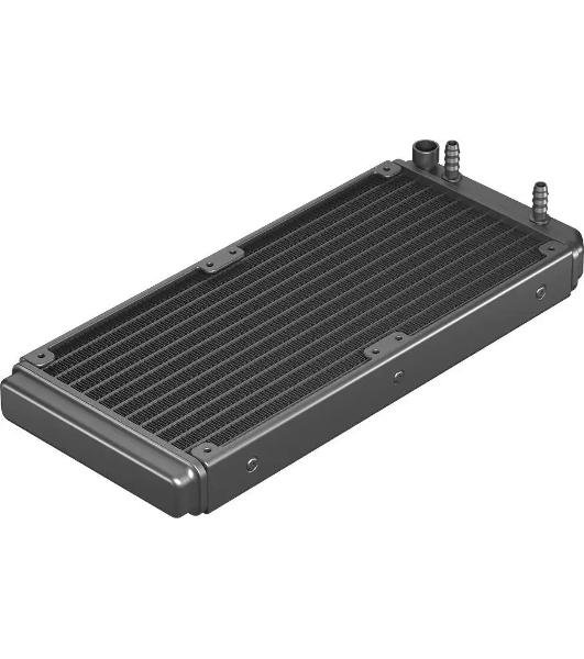 Система жидкостного охлаждения PCCOOLER DA240 V2, 240 мм, 2x120 мм, ARGB, 270 Вт