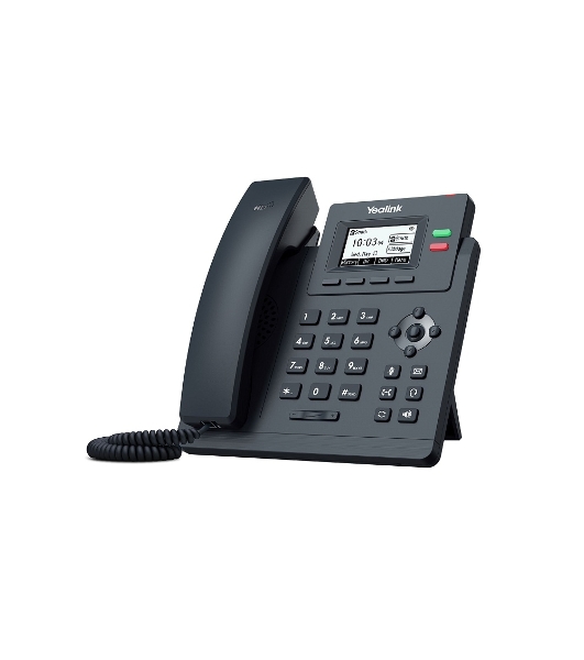 Настольный IP-телефон YEALINK SIP-T31W, 2 аккаунта, дисплей 2.3', Wi-Fi, PoE, БП шт