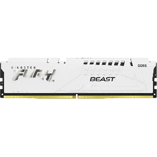 Оперативная память Kingston Fury Beast EXPO, DDR5, 32Gb (1x32 GB), 6000 MHz, CL30, радиатор, белый