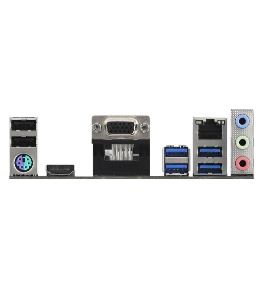 Материнская плата ASRock A520M-HVS, AM4, AMD A520, 2xDDR4, 4xSATA, 1xM.2, 1xPCIe 3.0 x16, 1xPCIe 3.0 x1, 1xHDMI, 1xVGA, 1x 1Gb LAN, 3x3.5 мм, 7.1, mATX