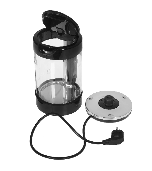 Электрочайник Bosch TWK70B03 черный, 1.7 л, 2400 Вт, скрытый нагревательный элемент