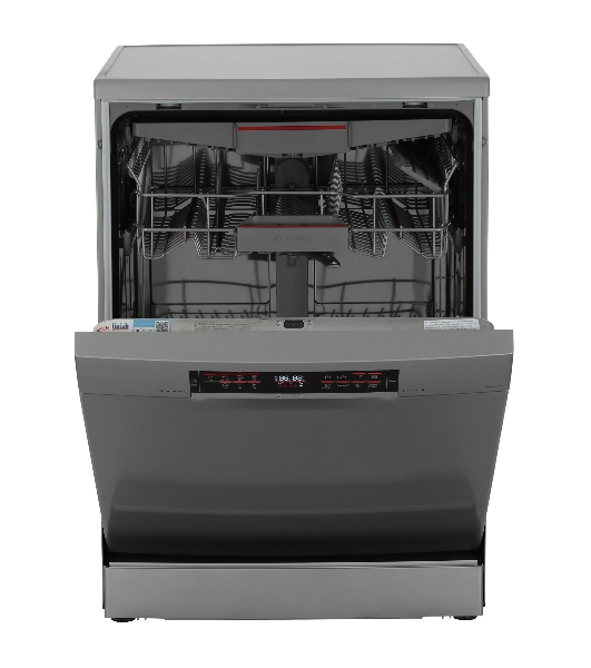Посудомоечная машина Bosch SMS6EMI65Q, нержавеющая сталь, 60 см, 13 компл., 46 дБ, класс A
