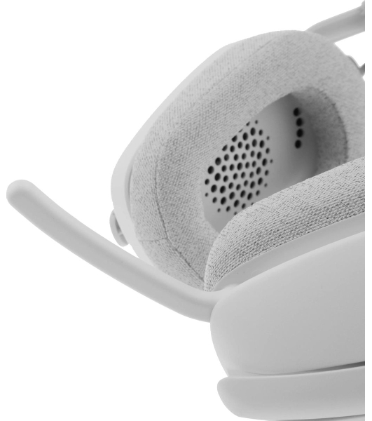 Гарнитура Logitech ZONE Vibe 100 белый, беспроводная, Bluetooth, до 20 ч