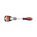 Отвертка Matrix Fusion 11412 SL4,0 х 100 мм, CrV, 3-х компонентная рукоятка 'anti slip', фото2