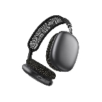Беспроводные/проводные наушники Borofone BO35 серый космос, накладные, Bluetooth + проводной, до 45 ч, фото3