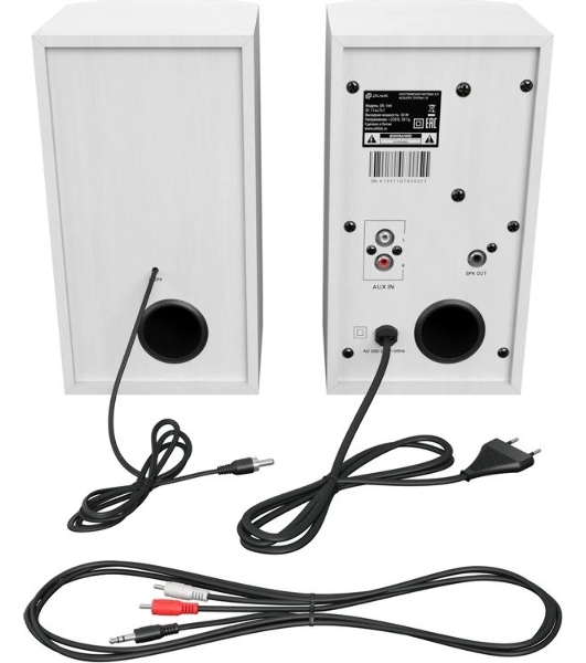 Акустическая система Oklick OK-164 2.0 белый 30Вт