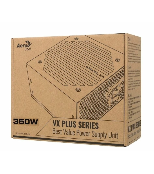 Блок питания Aerocool/Formula VX-350 PLUS, 350Вт, 120мм, черный