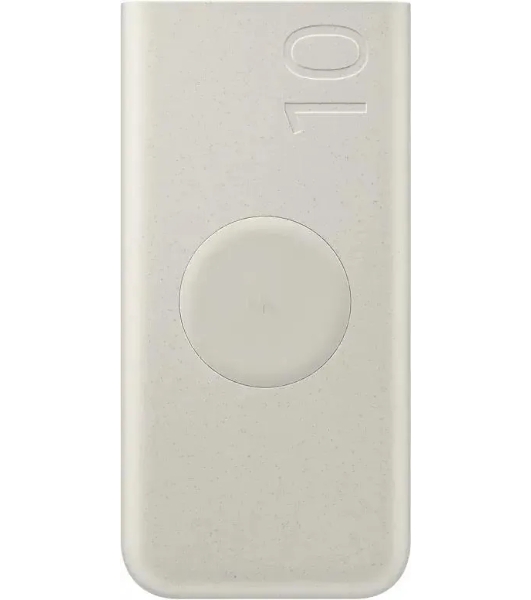Портативный аккумулятор Samsung EB-U2510 10000mAh 25W 3A 2xUSB-C беспров.зар. бежевый (EB-U2510XUEGRU)