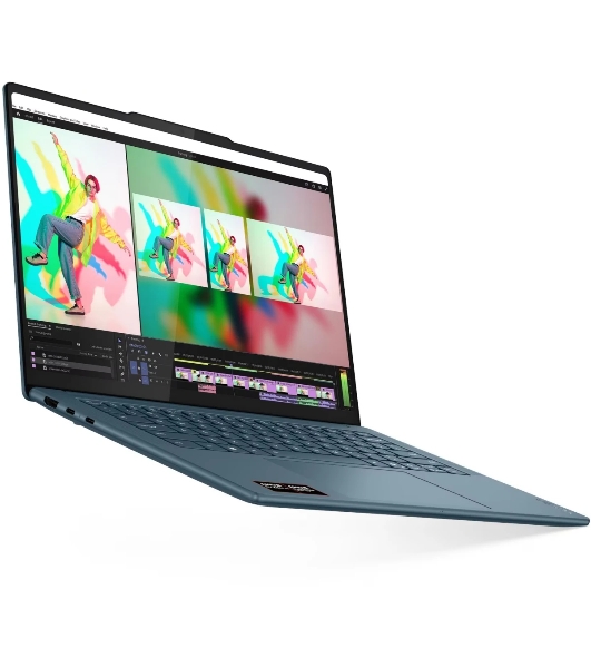 Ноутбук Lenovo Yoga Pro 7 14AKP10/14.5' OLED /AMD Ryzen AI 7 350 32Gb/1Tb SSD/AMD Radeon 860M/без ОС/бирюзовый/1.54kg