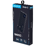 Портативный аккумулятор Maxvi PB10-10 10000 мАч, 2A USB + кабели: Type-C/Lightning, фото8