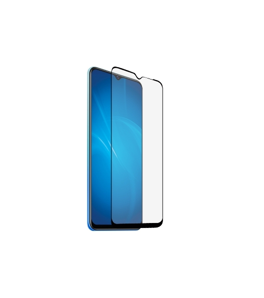 Защитное стекло для экрана DF vColor-21 для Vivo Y53s 4G/Y31/Y31s 2.5D, 1 шт, черный df vcolor-21 (black)