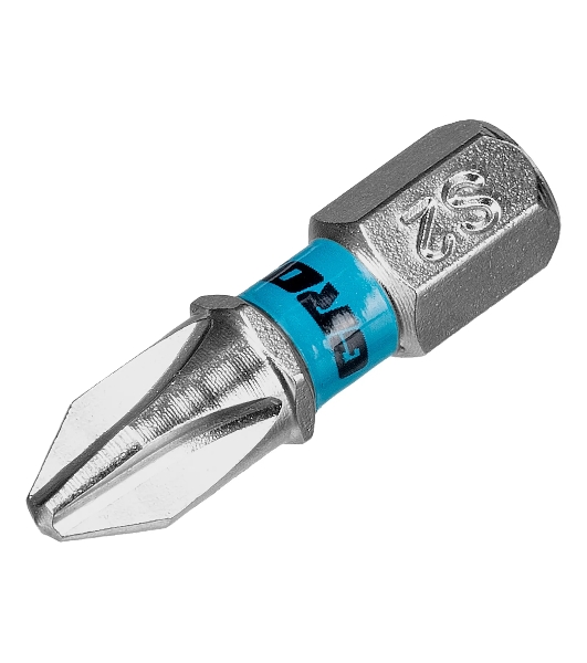 Бита Gross PH2х25мм, сталь S2, шестигр., 10 шт.