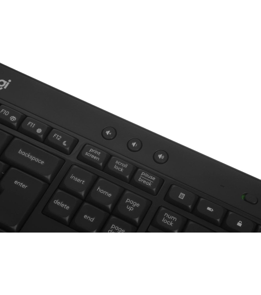 Комплект клавиатура+мышь Logitech MK540 Advanced беспроводной, USB, 1000 DPI, чёрный