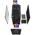 Компьютерный корпус DeepCool CC360 ARGb (R-CC360-BKAPM3-G-1) (mATX, без БП, 2xUSB, с окном), фото9