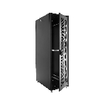 Шкаф серверный напольный ЦМО ШТК-Э, IP20, 48U, 2254х800х1000 мм (ВхШхГ), дверь: перфорация, боковая панель: сплошная, разборный, черный, фото2