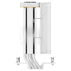 Кулер для процессора Cooler Ocypus Iota A40 белый 120мм алюминий+медь 2000rpm 29db 4-pin 220W 156мм, фото8
